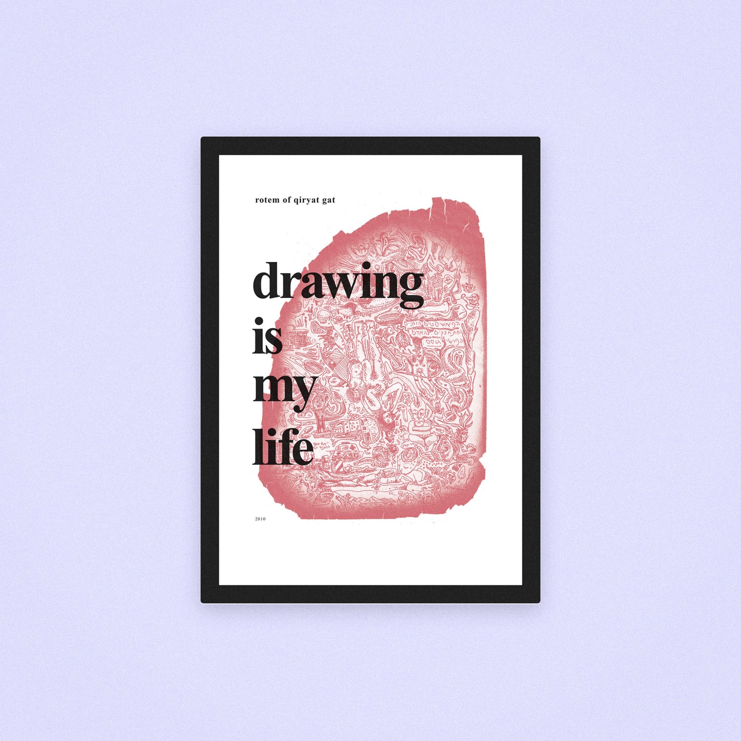 rotem of qiryat gat, DRAWING IS MY LIFE, 2010, limited edition boxed set