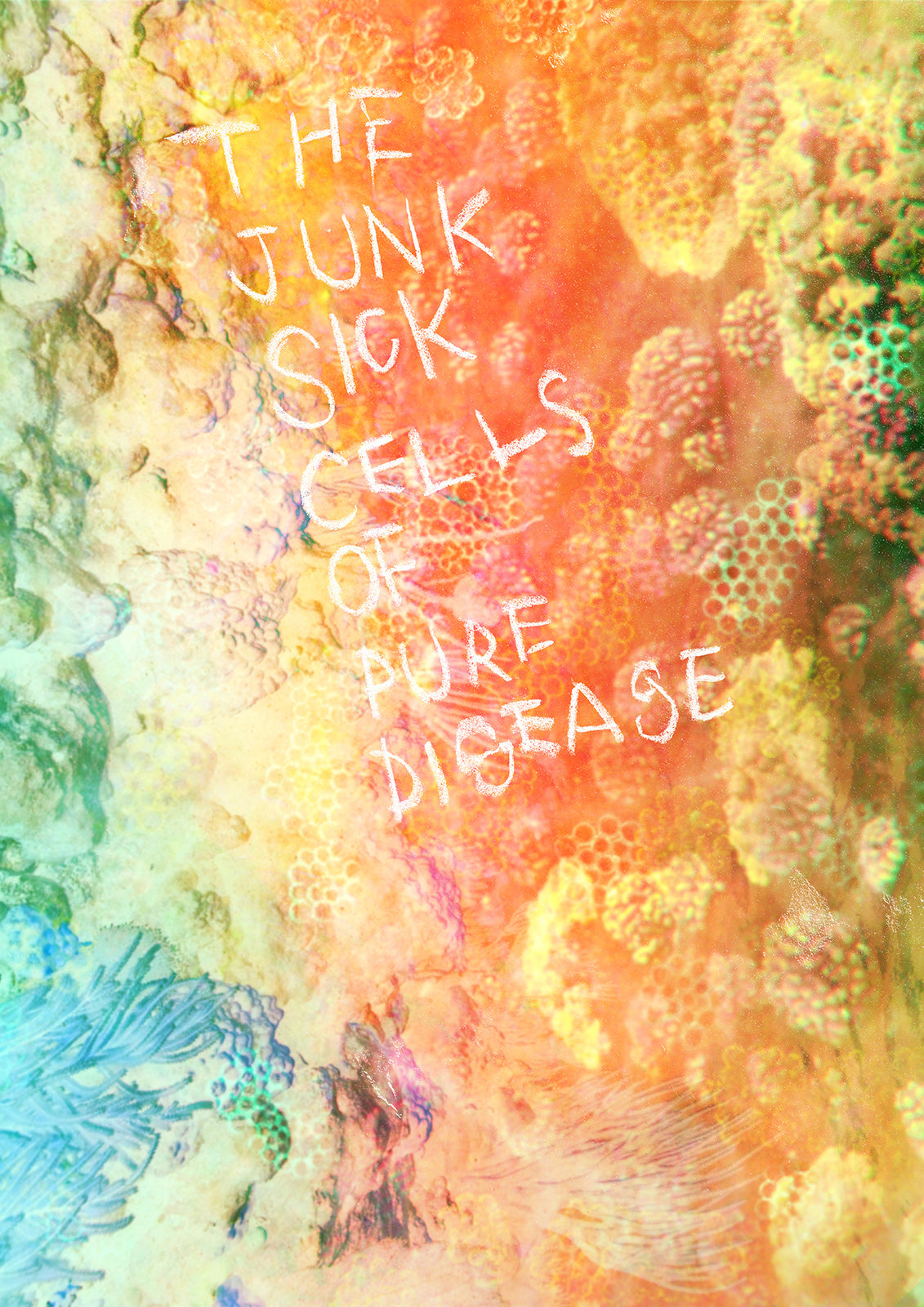rotem of qiryat gat, THE JUNK SICK CELLS OF PURE DISEASE, 2014, digital collage